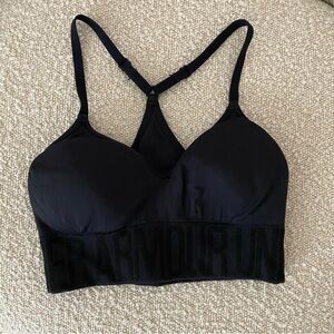 Under Armour Black Seamless Sports Bra Size XS